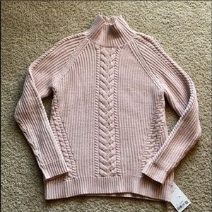 Lululemon Pink Turtleneck Sweater Sz 6